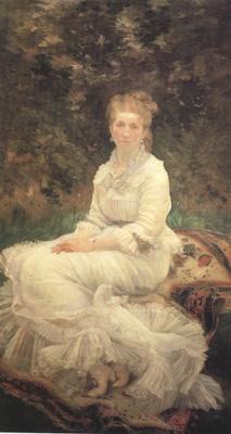 Marie Bracquemond The Woman in White (nn02) China oil painting art